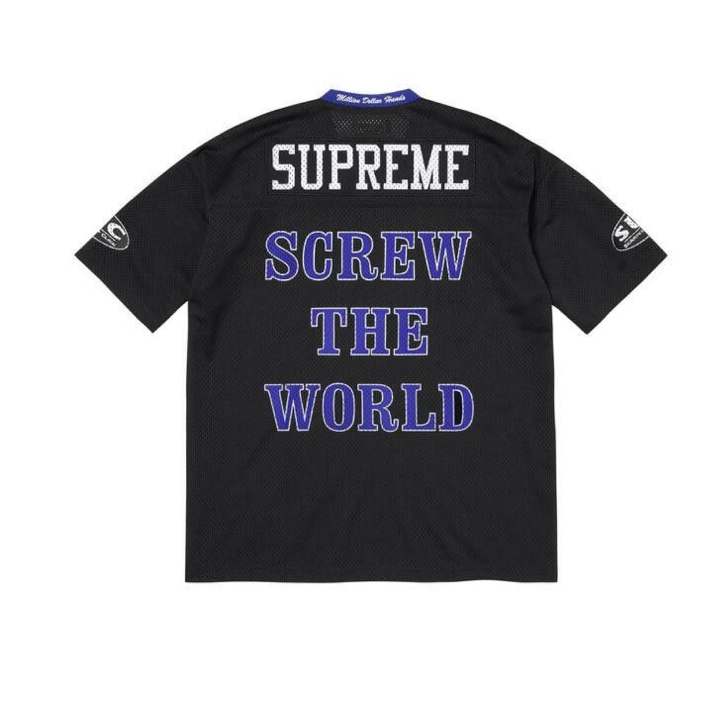 Supreme/Dj screw Football Jersey