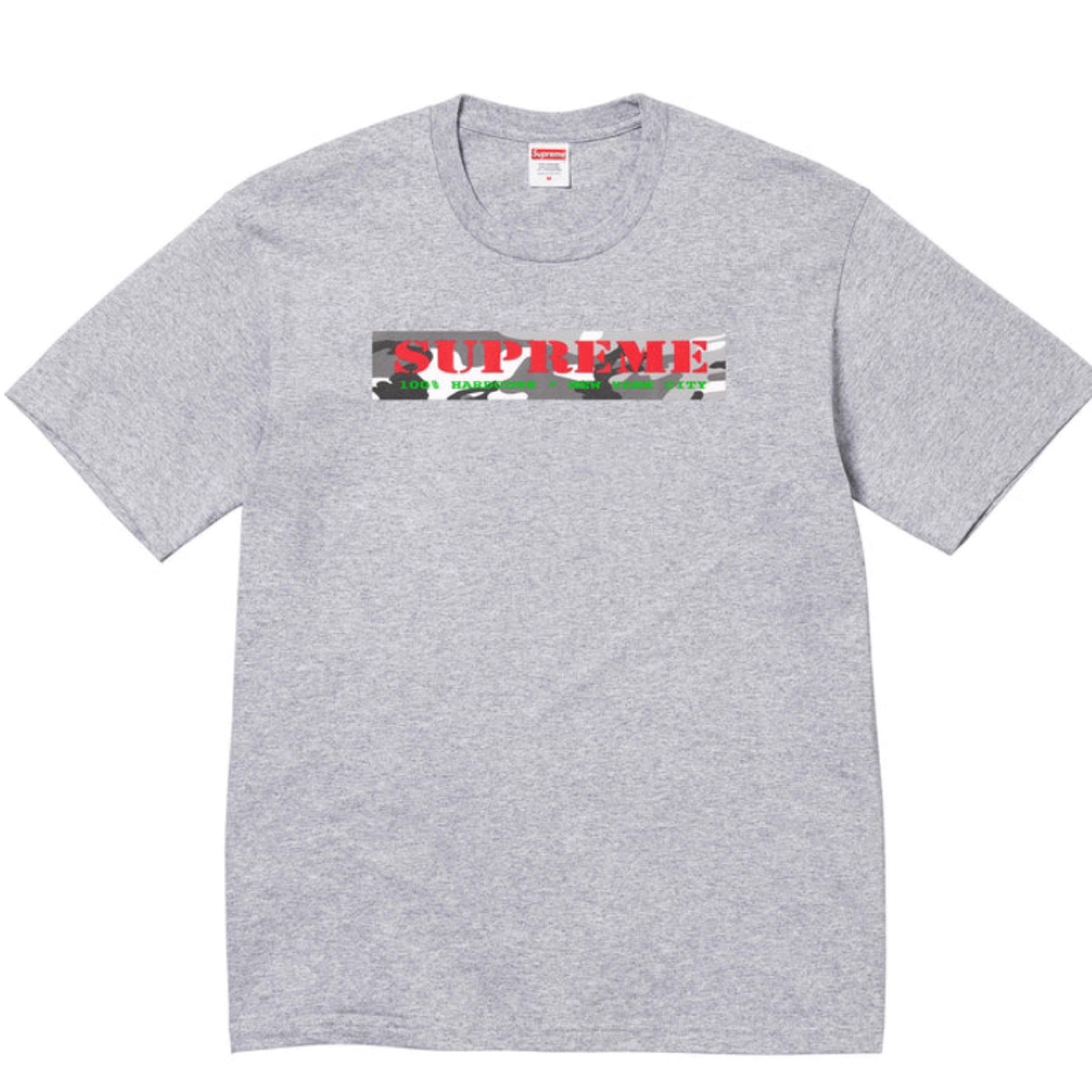 Supreme Hardcore Tee “Grey”