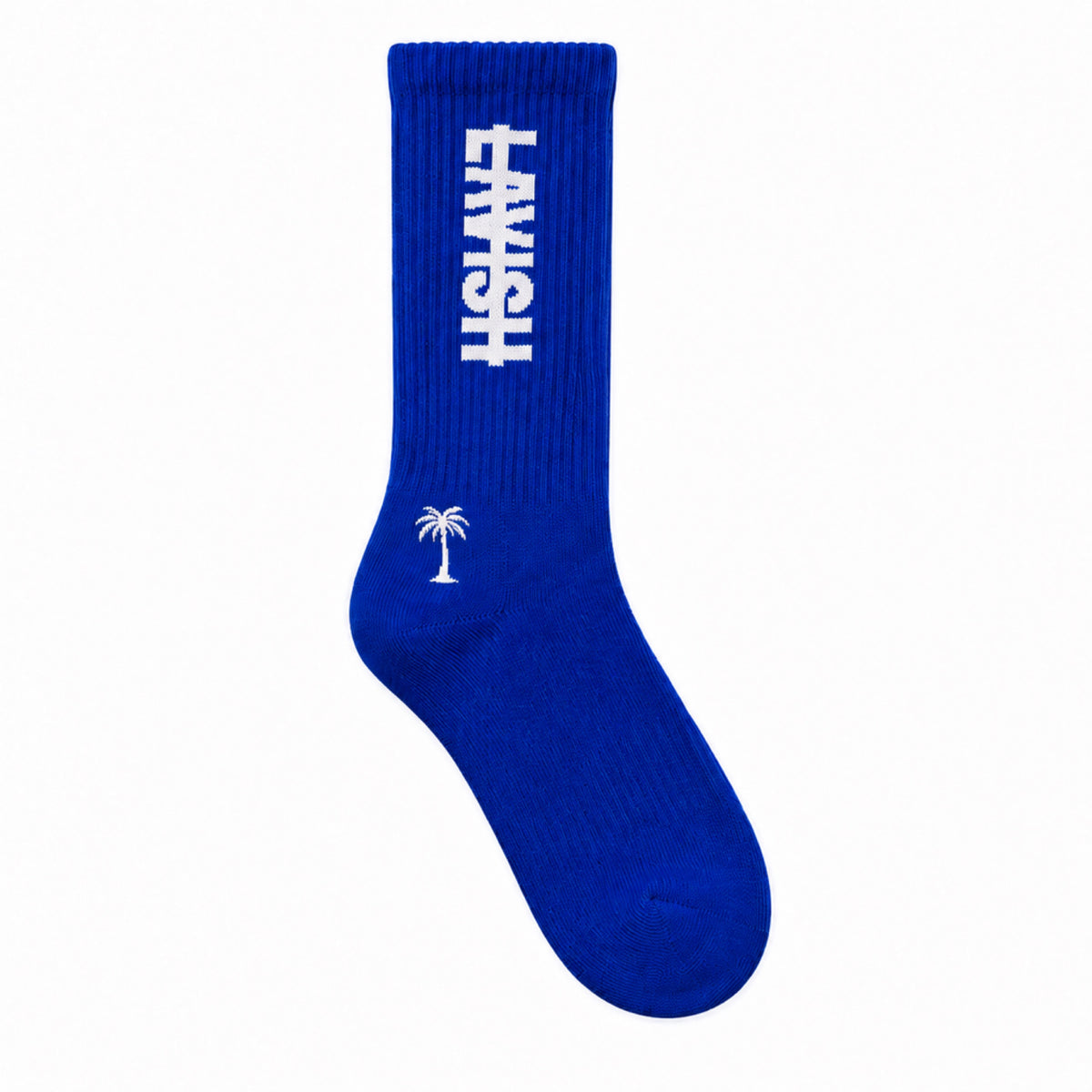 Lavish Socks Royal/ White
