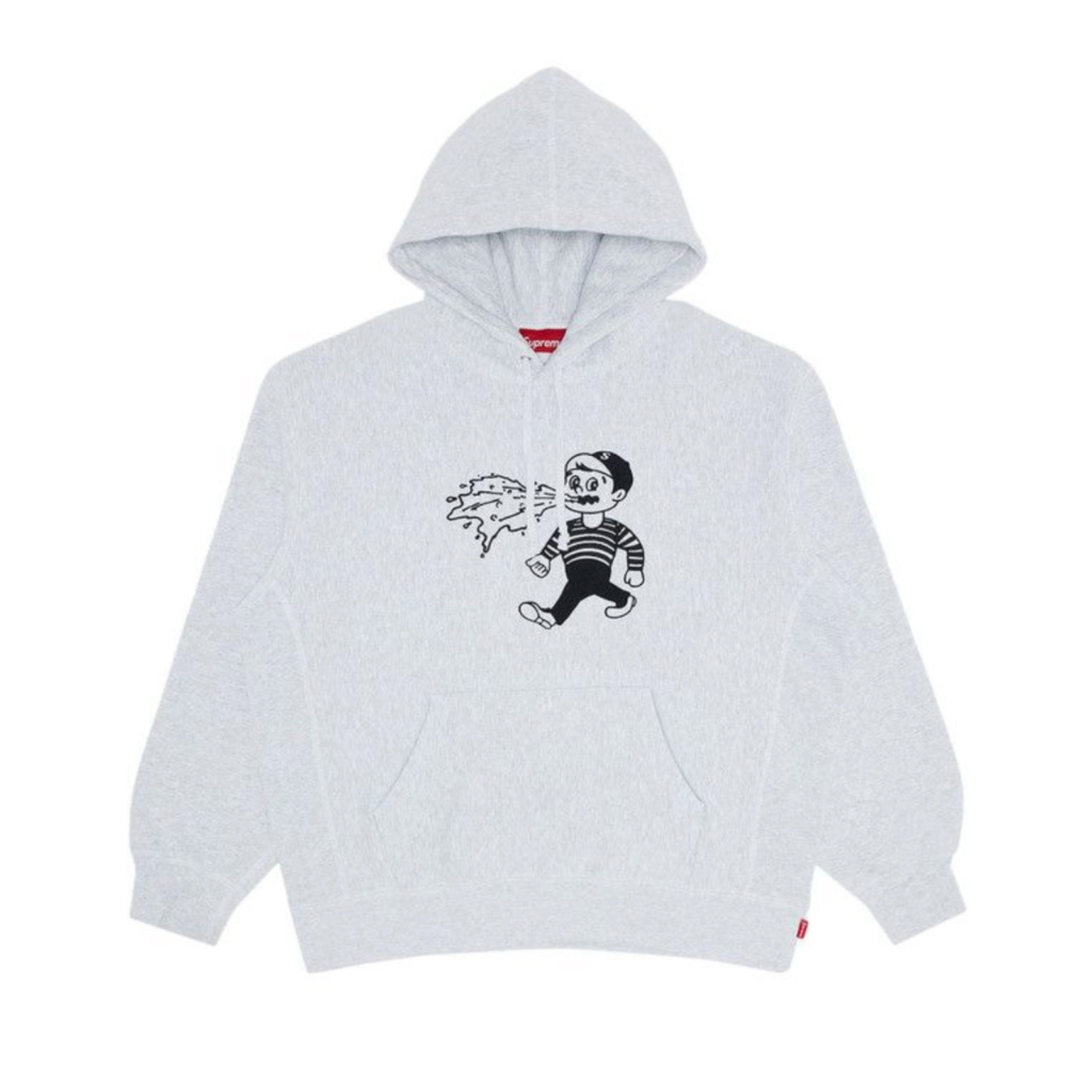 Supreme Homerun Hoodie “Ash Grey”