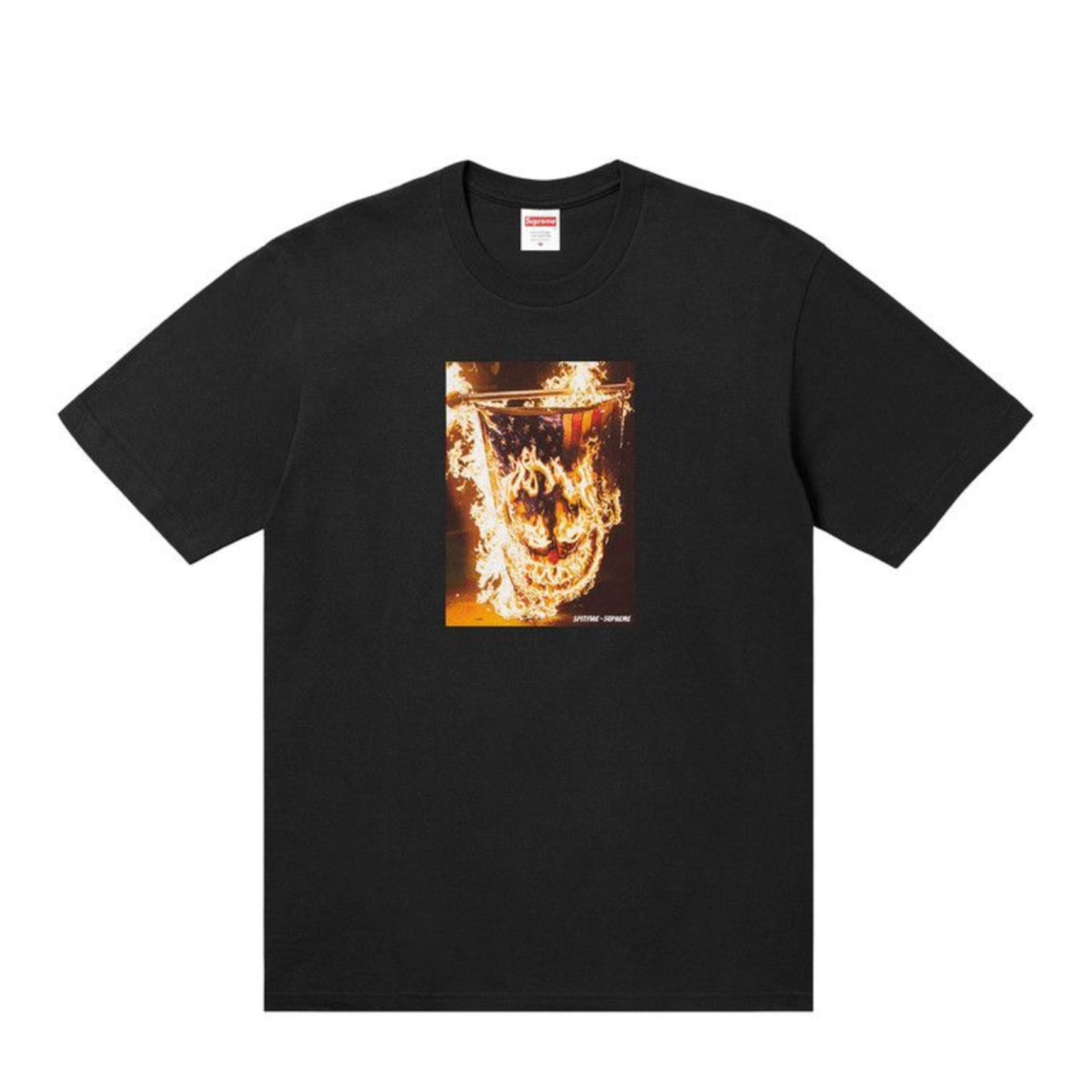 Supreme Spitfire  Flag Tee “Black”