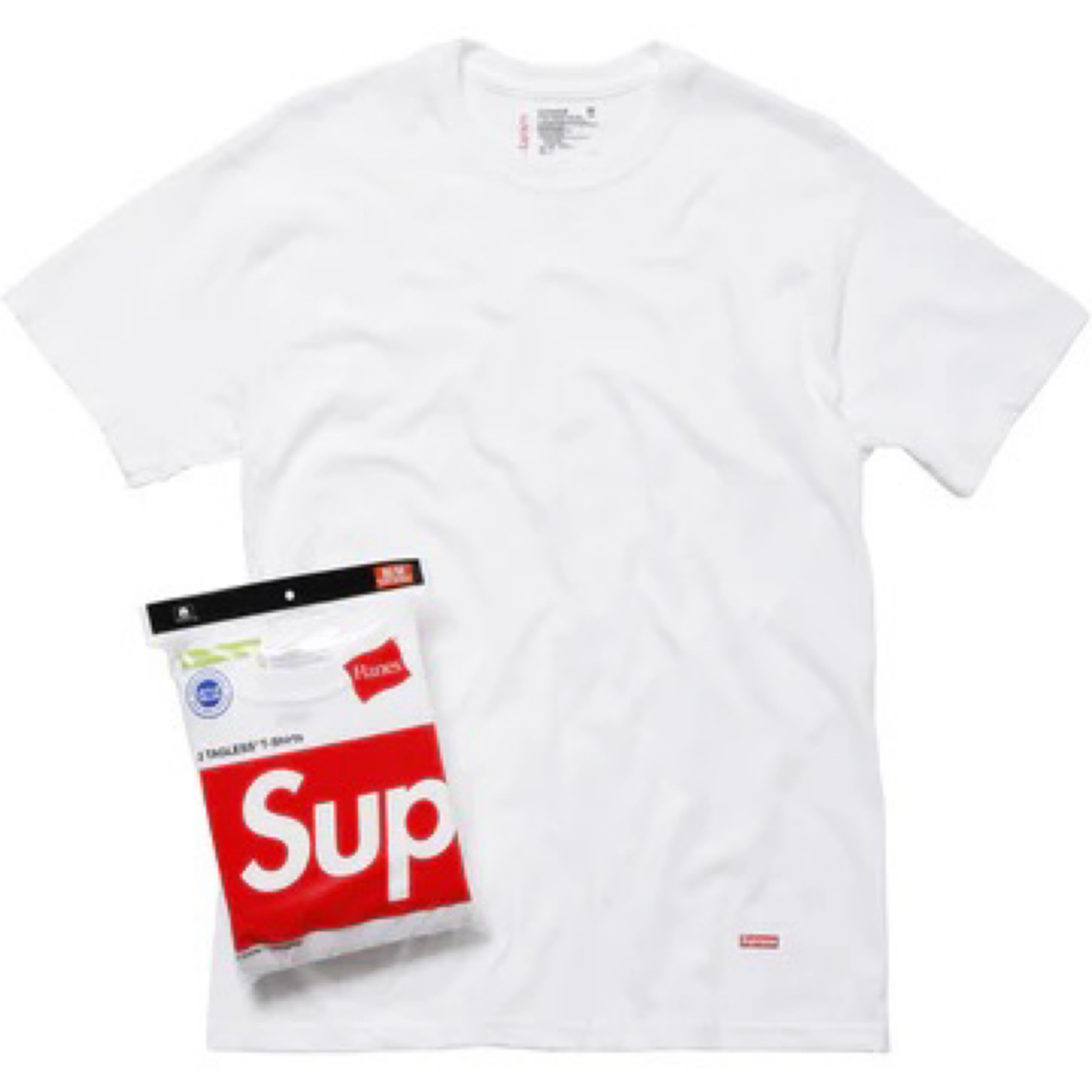 Supreme T-Shirt  (3 pack White)