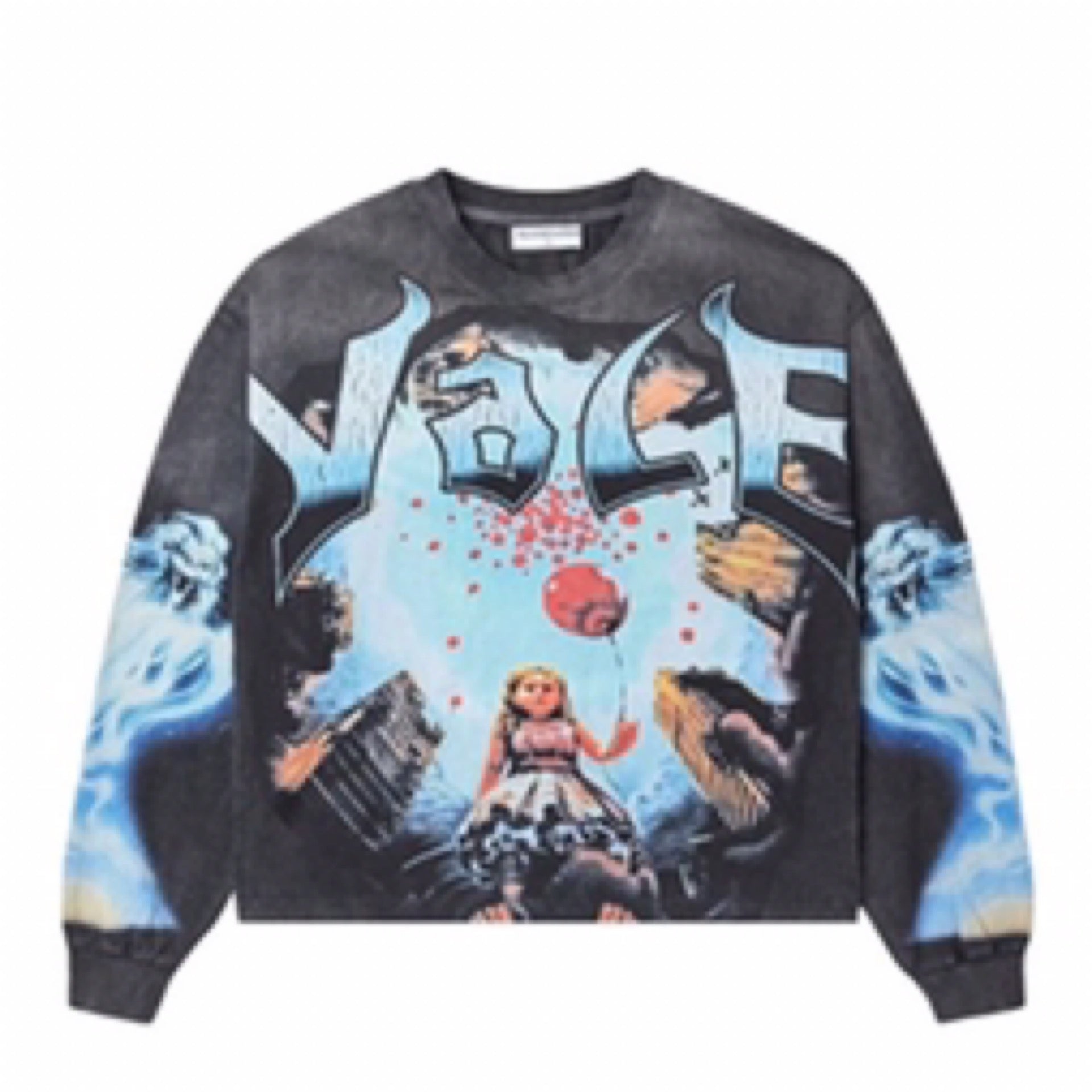 Vale Red balloon long sleeve