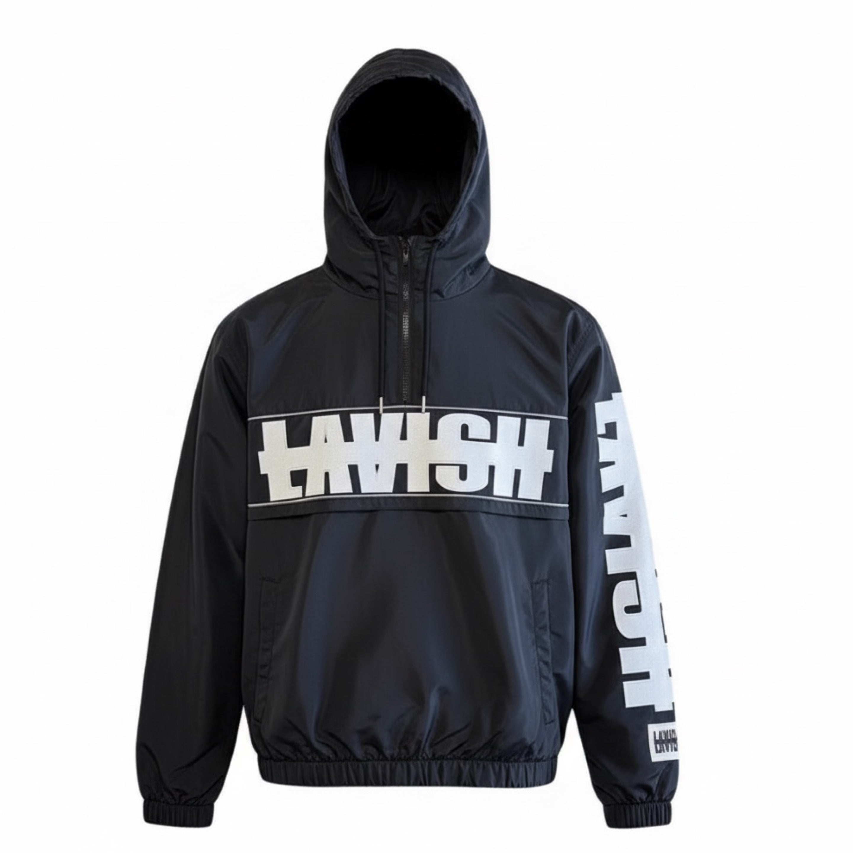 Black Winderbreaker Jacket