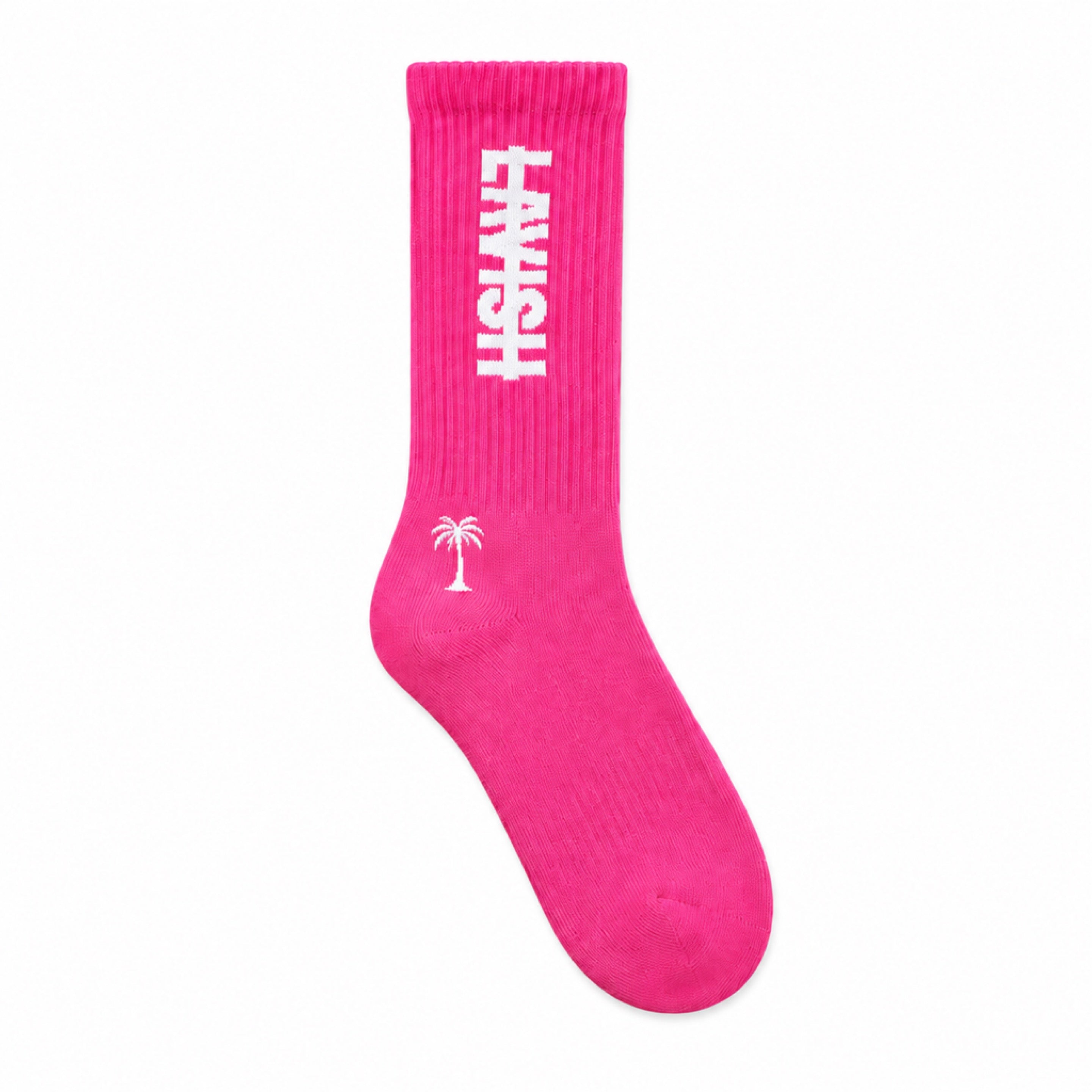 Lavish Socks Pink/White