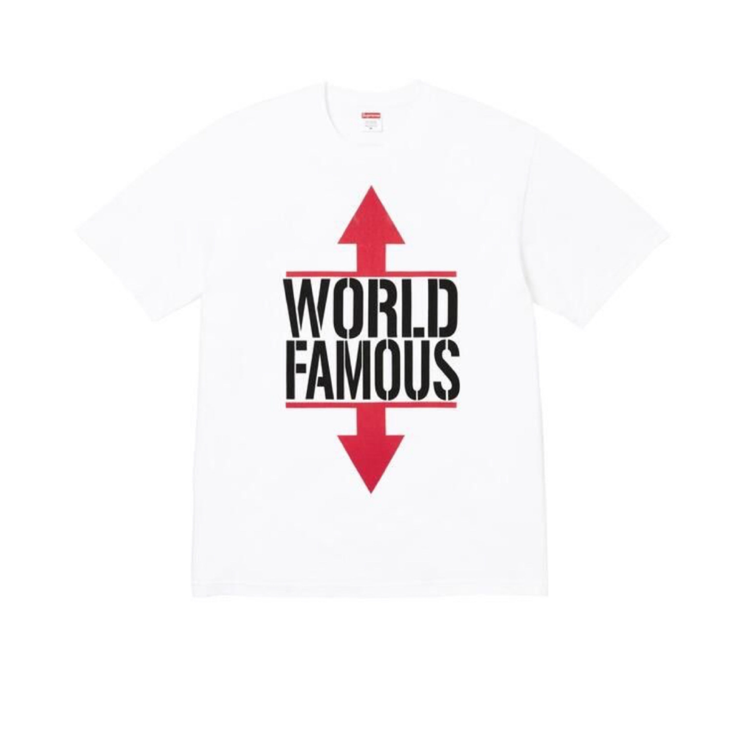 Supreme World Famous Tee “White”