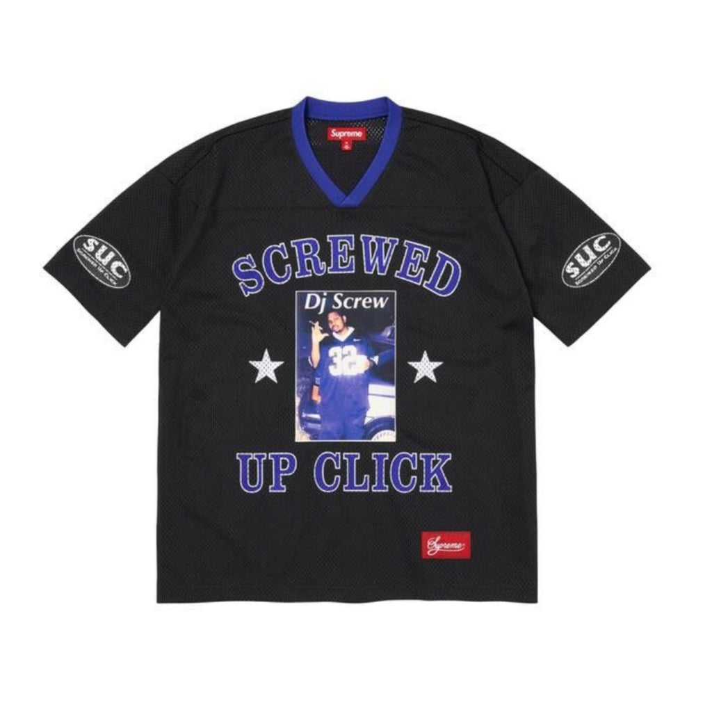 Supreme/Dj screw Football Jersey